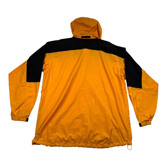 Vtg 90's The North Face Jacket Mens XL Yellow Black Hydrenaline Hooded Anorak - Picture 2 of 9